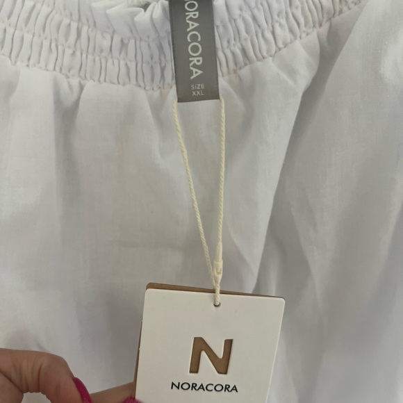 NWT White Maxi Dress, great for beach, vacation, weekend vibes. XXL - Picture 3 of 4